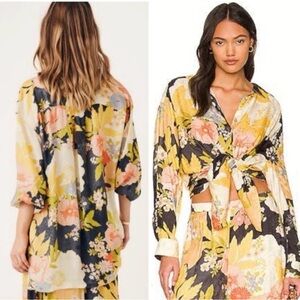 Spell Tyler button down blouse S